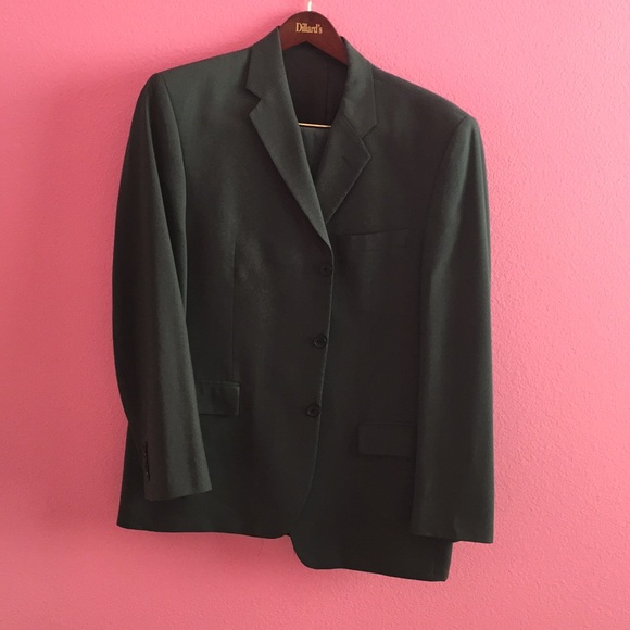 Alfani Men’s Gray Jacket and Pant Suit Set EUC - Picture 2 of 7